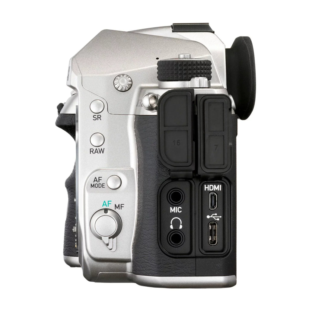 (Silver) SD Bundle and Mark Body Pentax Accessory with GB III K-3 64 Camera