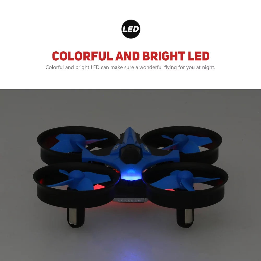 Drone Return Quadcopter 2.4G 6- H36 JJR/C RTF Mode UFO Gyro -Crush 4CH Headless 3D-Flip RC One-Key
