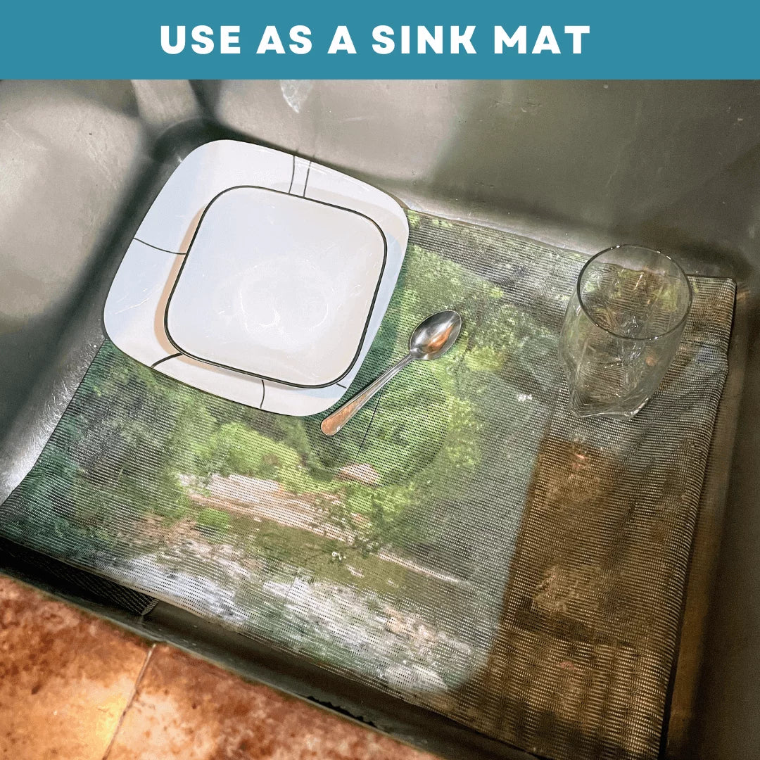 Cover, and Out Liquids coverage Sight- cover, Rose Design: double Debris sink sizes. 2 for through of Décor adjustable Kitchen dimension Hot/Cold Jenny's Sink pass Designs, Sink -SK2-JR2-a 5 39.5"X20" Home
