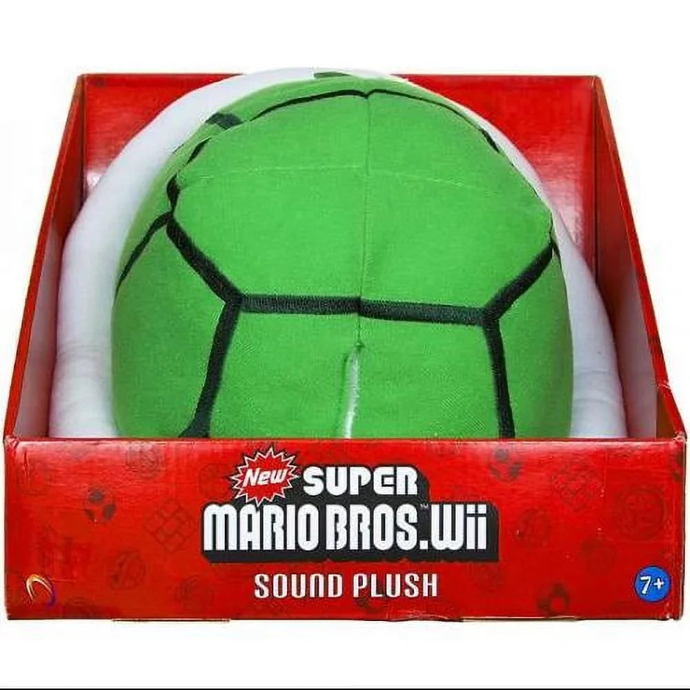 Global Green Mario Holdings Super Shell Koopa Plush Wii by Sound Bros.