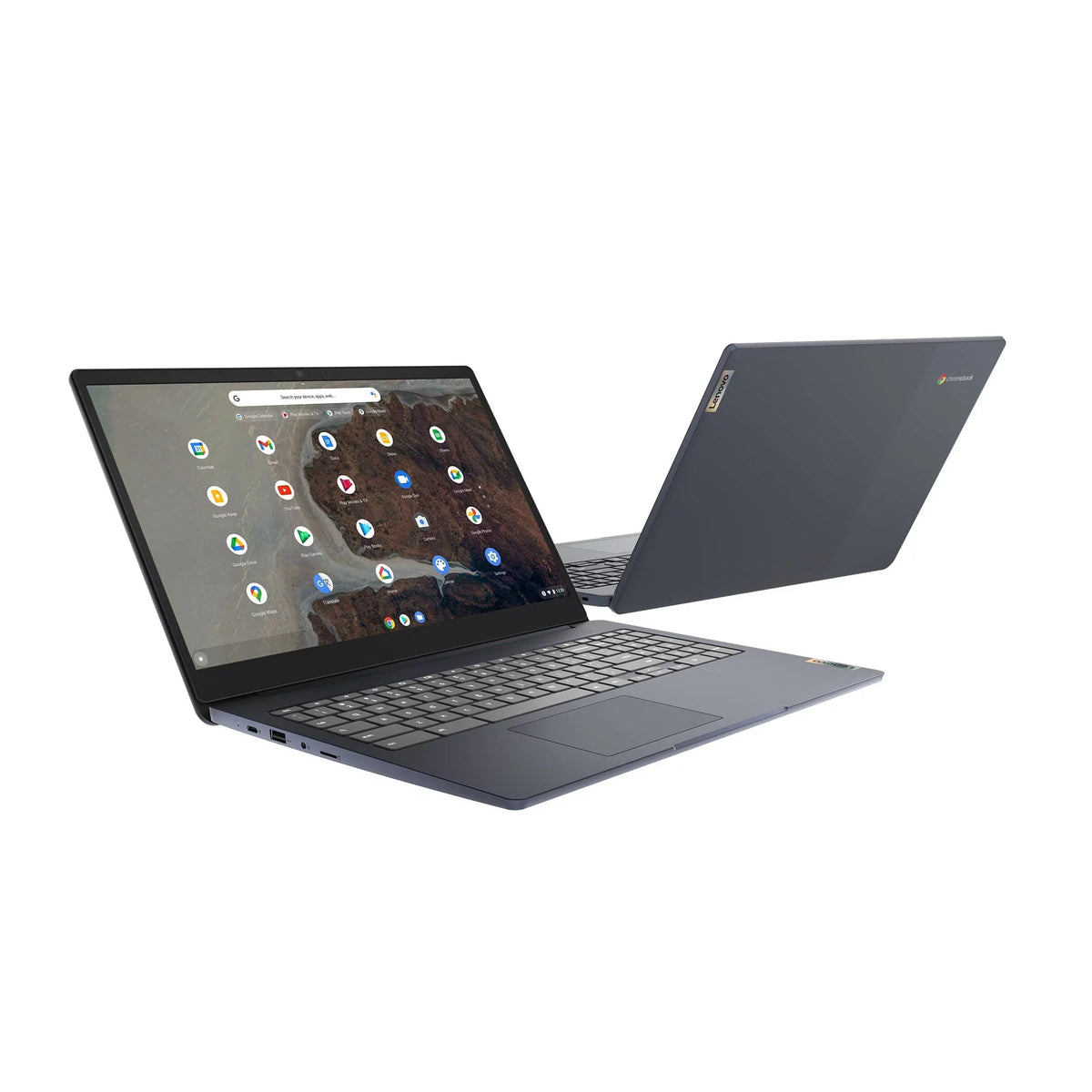 IPS, 3 Notebook Chromebook FHD Laptop, N6000, UHD, IdeaPad 15.6" 4GB, Lenovo 64GB
