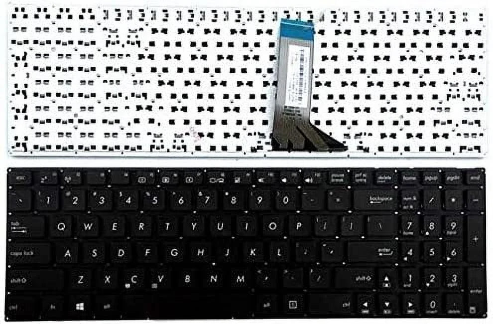 X551A ASUS Keyboard for English X551C Replacement X551MA X551MA-RCLN03 New X551M-RCLN06 US MP-13K93US-9202 X551CA F551C F551M X551M Frame) (Without AEXJCU01110 0KNB0-610EUS00 X551MAV Laptop Black