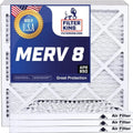 4-PACK A/C 23 | 8 King USA Air x | HVAC Furnace IN | x Filter 10 Actual Filters 10x23x1 | .75" MADE MERV Filter Pleated dimension:
