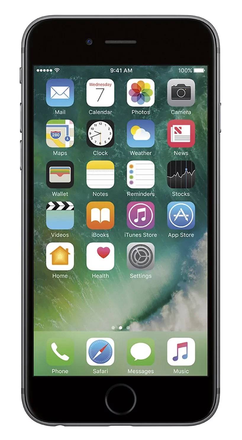 12MP - Phone (Refurbished) Unlocked Space 4G Cell 128GB Restored iPhone LTE GSM Gray 6s