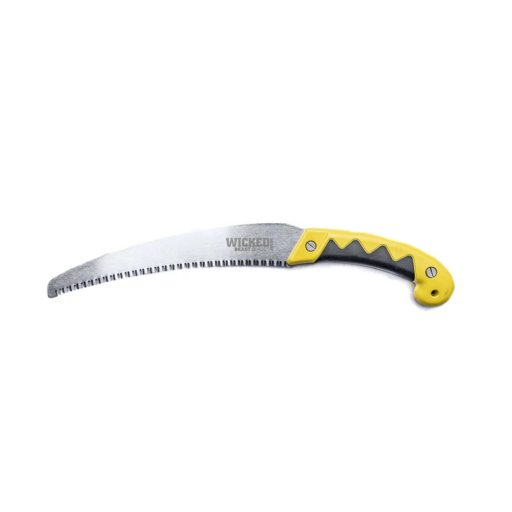 Tree Blade Gear 11" Hand with Large Steel Sheath, Wicked Beast Saw