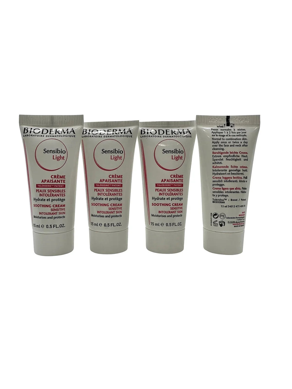 dimension Types Sensibio Cream Bioderma Travel Skin Soothing 0.5 4 Light All of oz Set