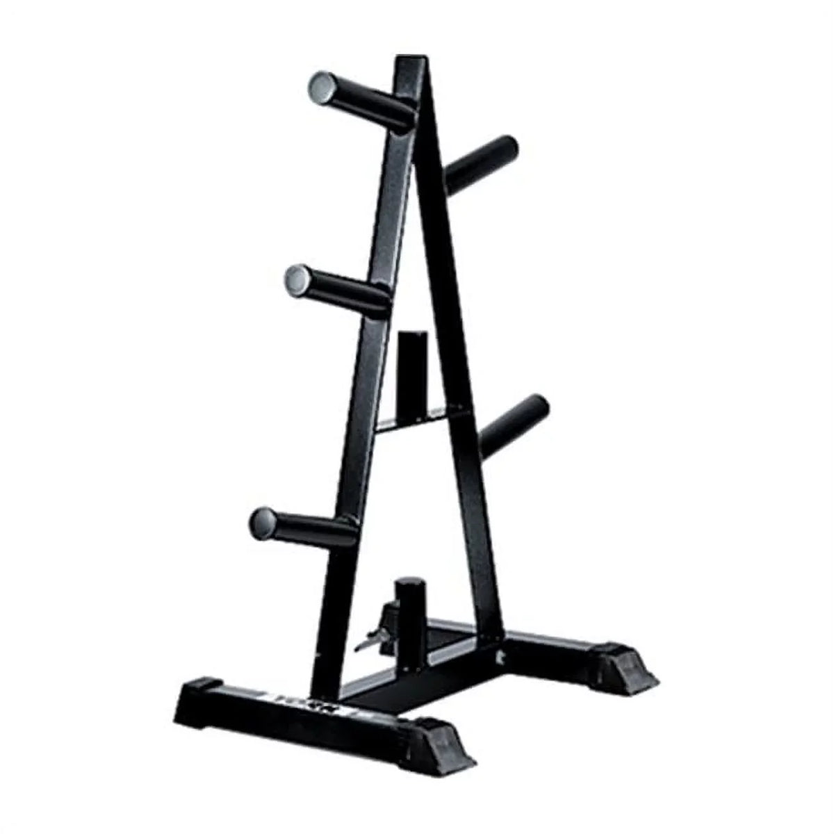 York Barbell Tree A-Frame Plate Black Olympic