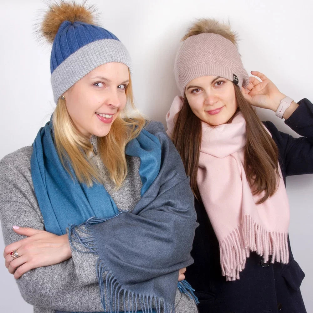 Dreamy 27.6x74.8-inch Soft Women Virgin Scarf with Tassels Warm Wool for Scarf Pink