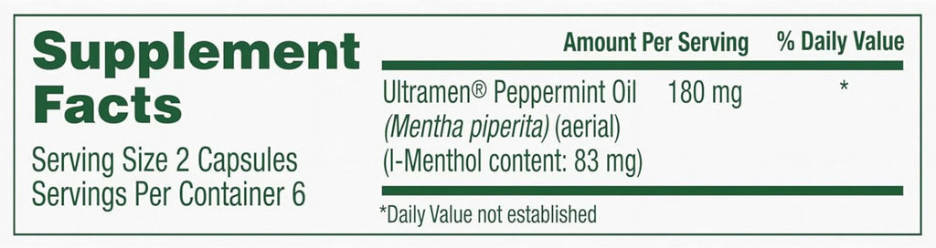 Ultra Good Bloating Box Relief Peppermint 12 (IBS) Timers Gas Capsules for Small Purified Syndrome Oil Bowel Irritable IBgard First 90mg for