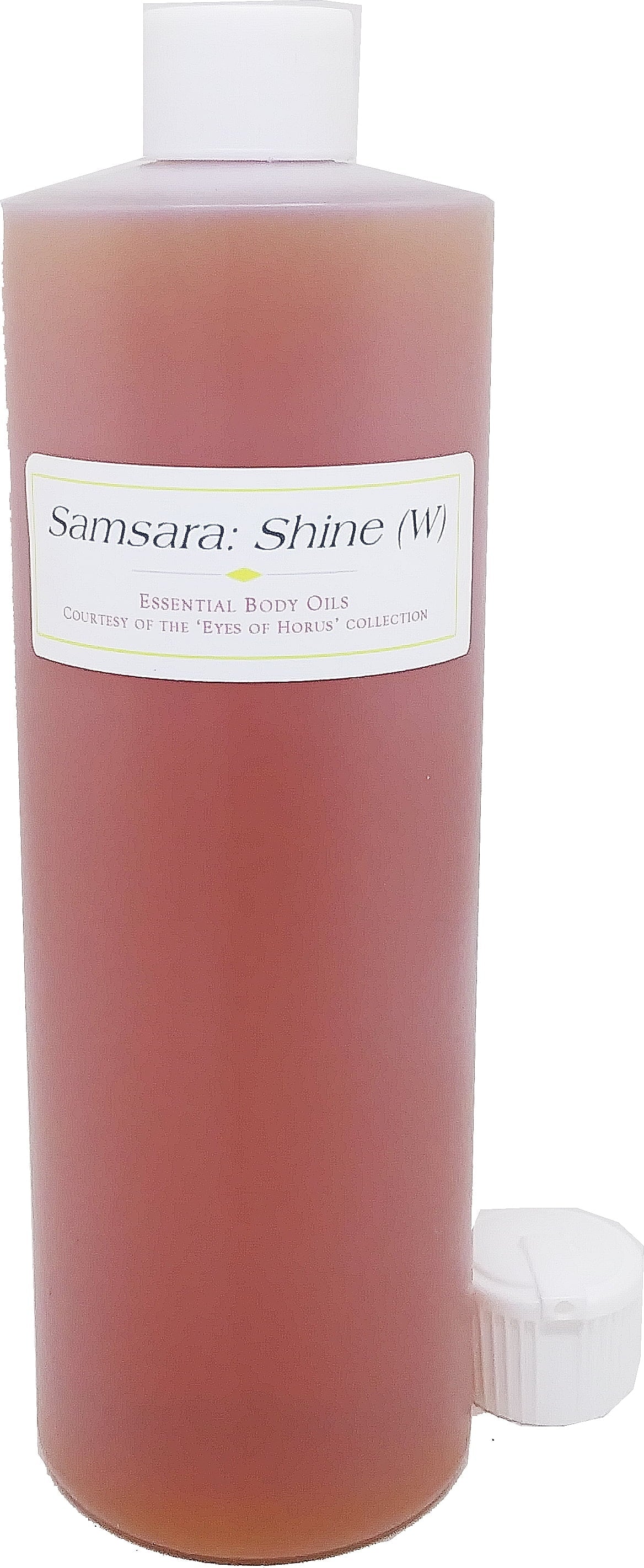 Shine Cap Body Women Type HDPE Fragrance 1 Samsara: [Flip - Gold - Oil - Perfume Plastic For lb.] -