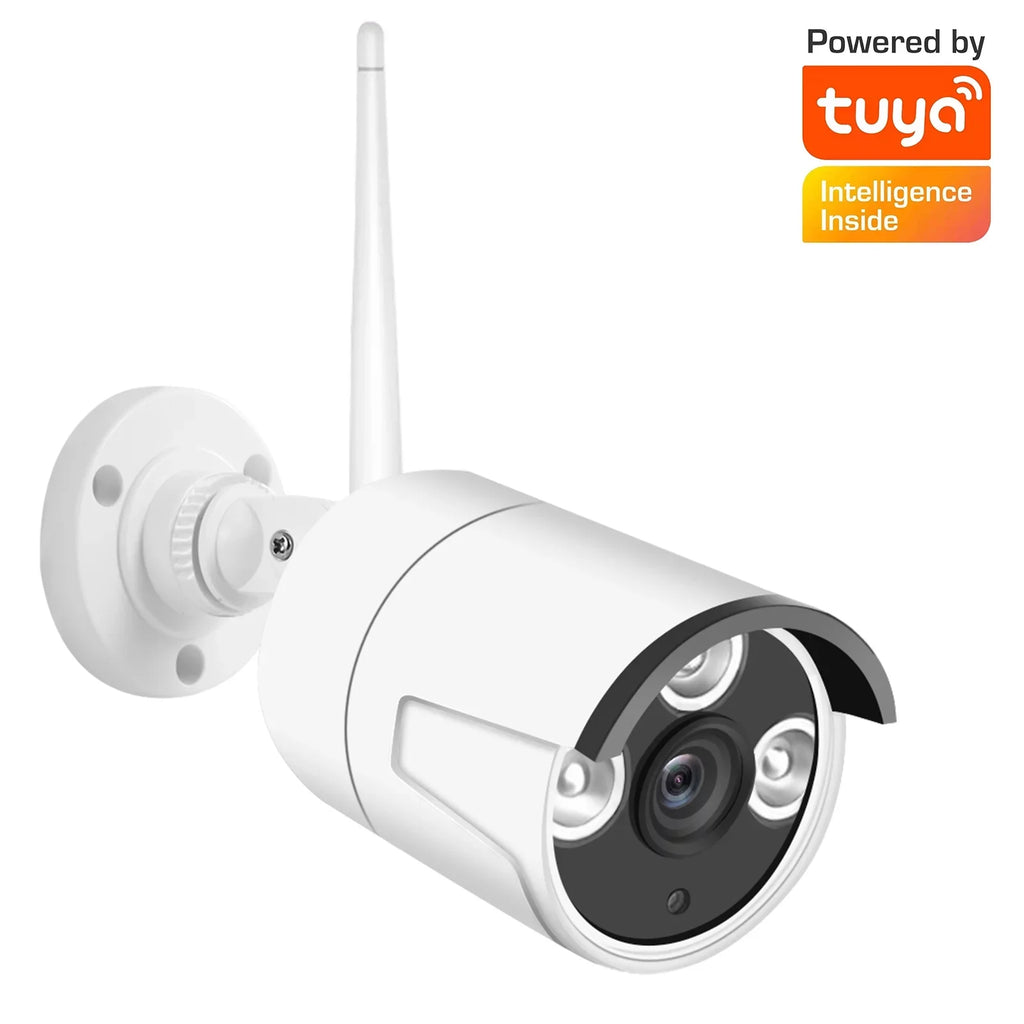 Alert, with Night Camera System, Motion NVR Hard MIXFEER Indoor 1080P Vision, Tuya Smart Cameras Wireless Remote 1080P 2.0MP 8PCS Drive IP CCTV No + 8Channel 8CH 1080P exterior App Access,