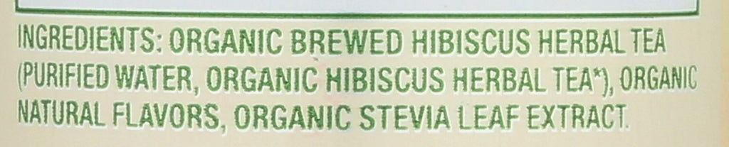 per -- 12 Caffeine Free Case. Passionfruit Tea, Organic Fluid 12 Zevia Ounce Sweetened Hibiscus