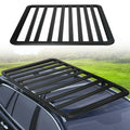 Max Load, Car Cars SUV Rooftop System Cargo Black Universal Truck for Carrier Fits Roof Platform, Aluminum 660lbs 67"x52"
