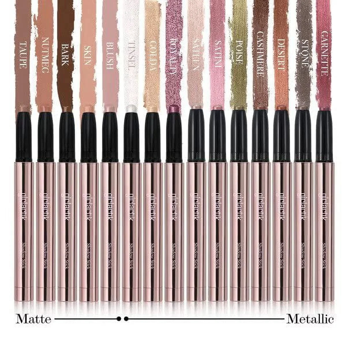 (Pearlized Gold)) (Metallic, Shadow Stick Golda Girlactik