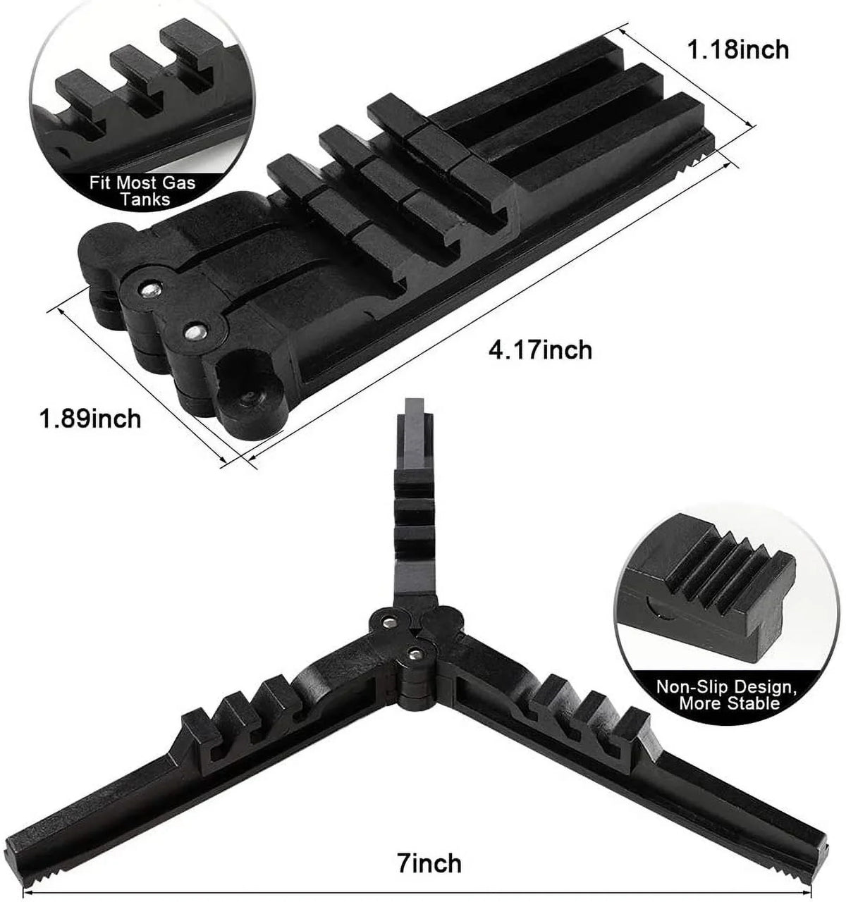 Holder, for Bracket, Upgrade Caudblor Stabilizer Canister Gas Butane Cartridge Folding Stand, Hiking Universal Compact Stoves, exterior Tank for Footrest Camping Stove Tripod Plastic Fuel Can Cylinder
