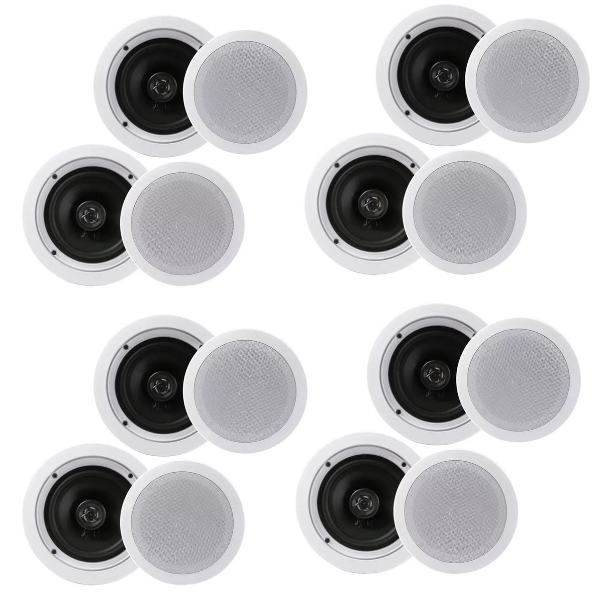 200 Pyle Ceiling 6.5 System Inch Pairs) Speaker Watt (4 2 In Wall PDIC1661RD Way