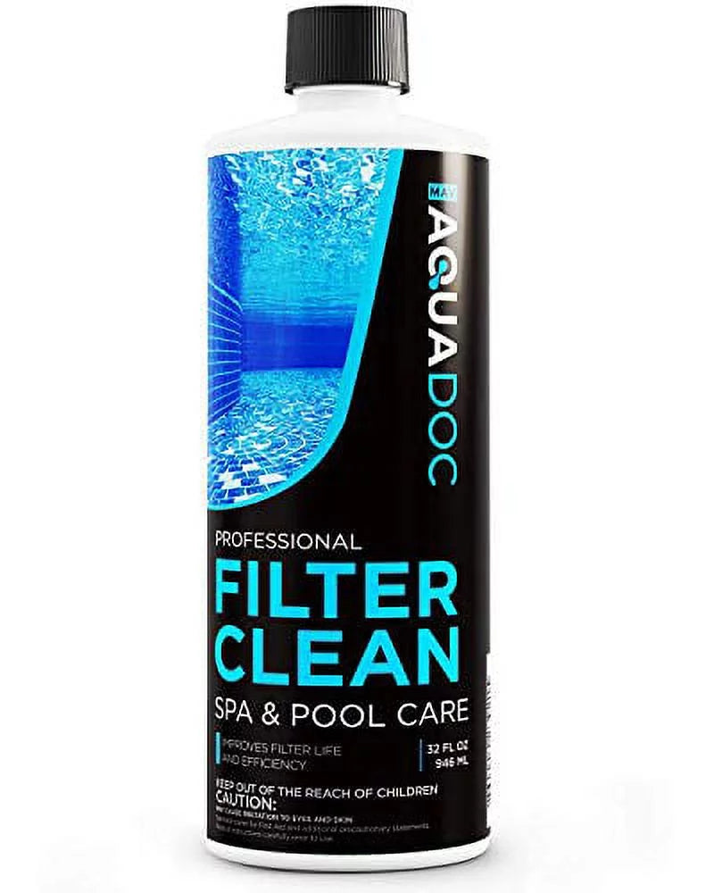 MAV Cleaner HotTub Filter Cleaner to Use 32oz Cartridges. for Leisure Filter Tub AquaDoc Your and Jacuzzi Time can Solution & Cleaning Soak Easy Spa Enjoy Hot You Cleaner Soak. Filter so Spa