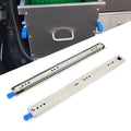 Lock Fridge Duty Full Heavy Runner Trailer Drawer Extension Draw Slides 24"Inch