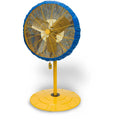 x x Shroud 6, Industrial 36"W Air of 6"D, Filter, 36"H MERV Global 12 Fan Lot