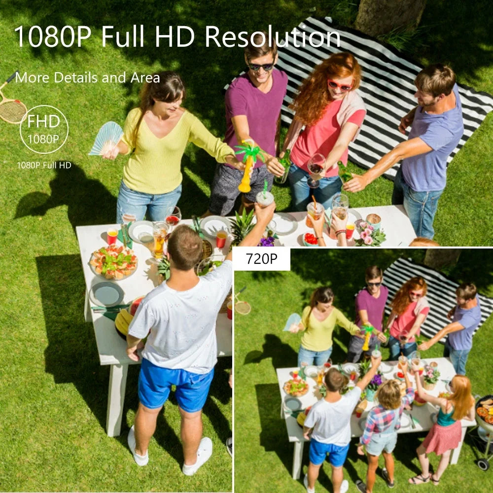 Waterproof Walmeck System IP66 Night IR For 1080P Analog with exterior Definition DVR High Vision NTSC Full