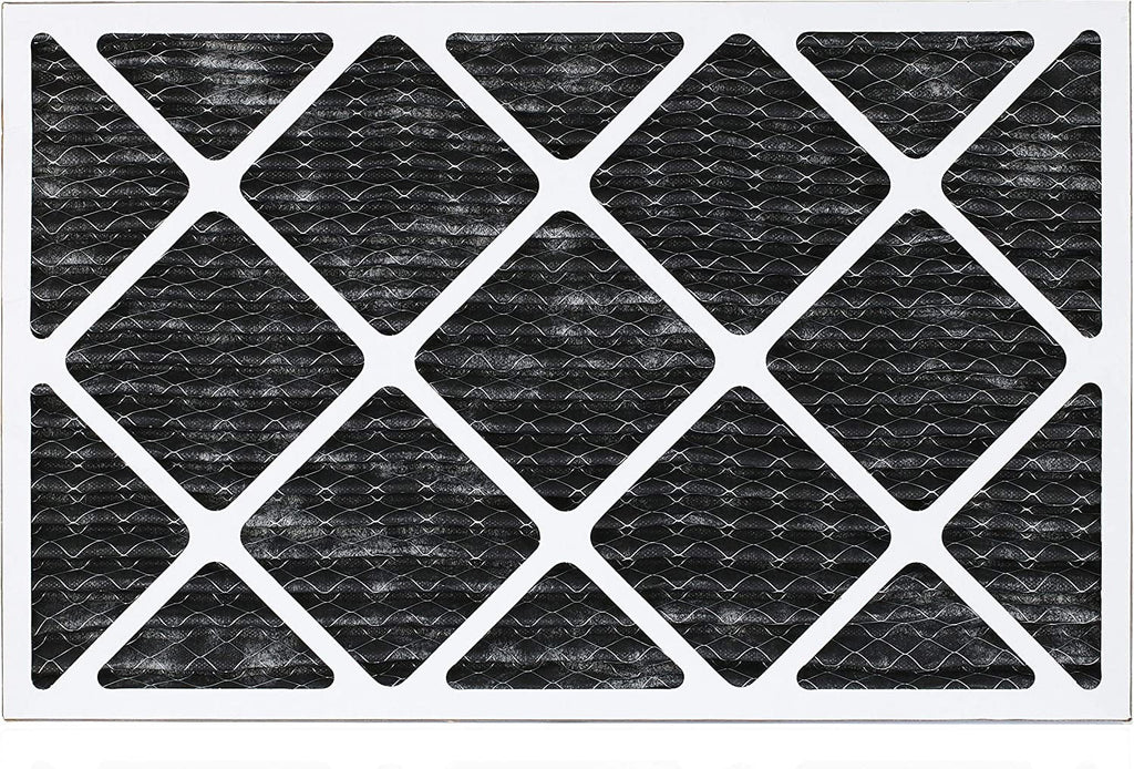 Pleated MERV Filters Furnace with (12-Pack) Carbon Eliminator Activated AC HVAC Filterbuy 8 Odor 17x25x1 Air