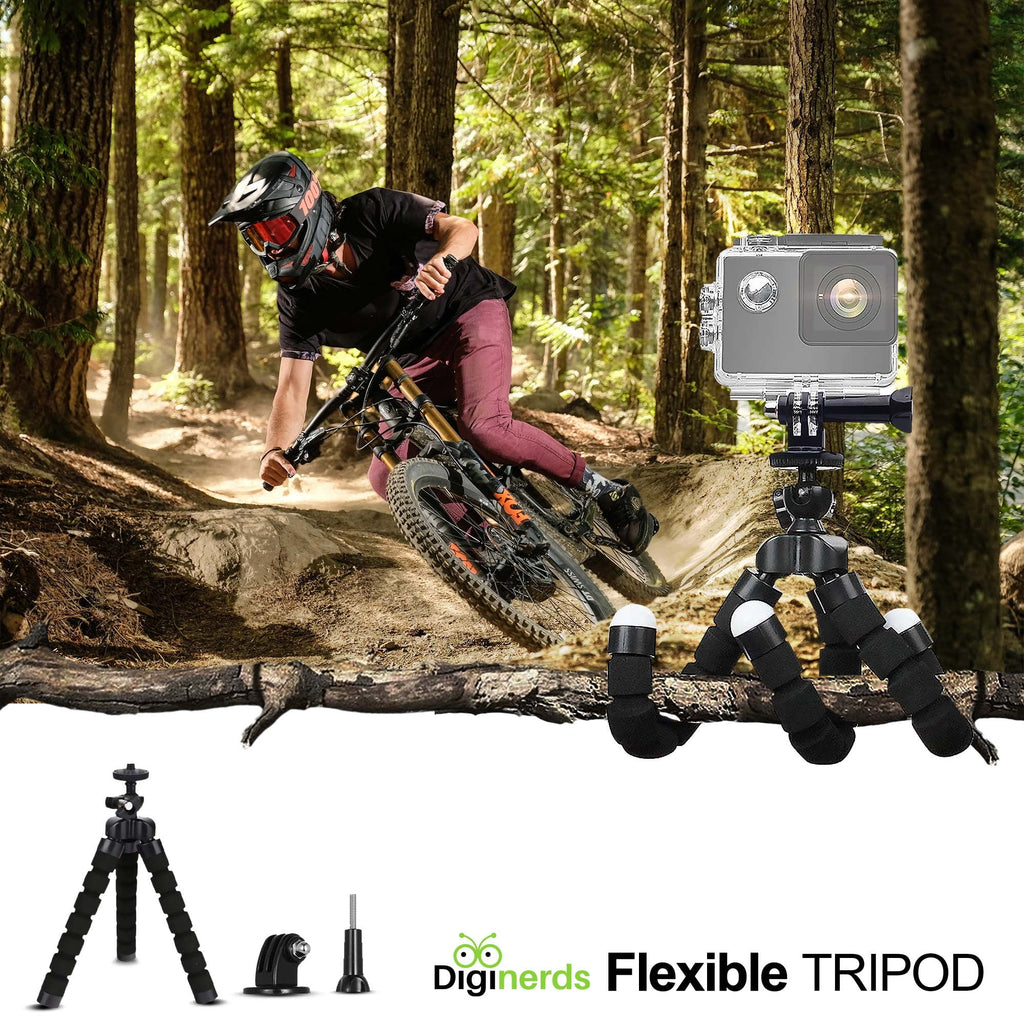 Action, Accessory GoPro more Fusion, in Insta360, GoPro 1 DiGiNerds Hero10/9/8/7/6/5/4, Action Kit with Max, GoPro Osmo and Compatible 50 Camera AKASO, DJI
