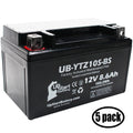 Free, 1000CC Yamaha YZF-R1 Motorcycle 8.6Ah, Battery Maintenance 2010 5-Pack - UB-YTZ10S-BS Activated, for Battery Replacement Factory UpStart 12V,