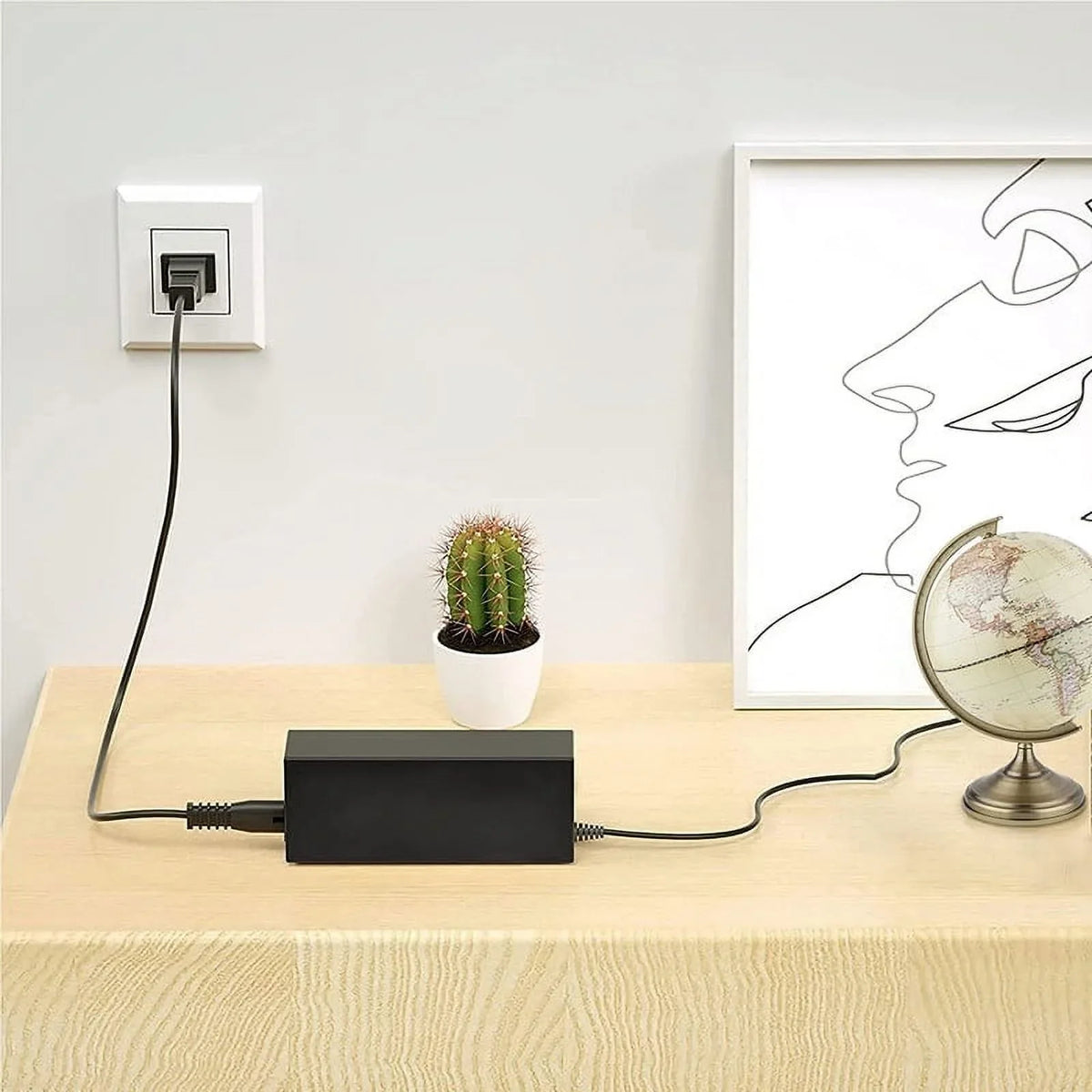 100 Adapter for AC Mains Cord Supply Nuxkst BN44-00827A Input: - Power Cable BN4400827A Curved Charger Use PS DC Soundbar 240 VAC / Worldwide PSU