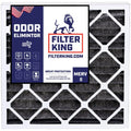 MERV Filter .75" | | | Air Furnace A/C 18 16x18x1 HVAC 16 Carbon x MADE 4-PACK 8 IN Pleated x | dimension: Filters King Filter Actual USA
