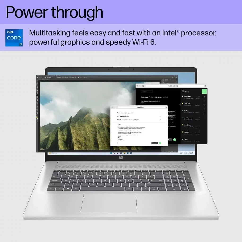 Keyboard, HP Intel Home Backlit RAM, i7-1355U, Laptop, Win11 1TB HD Core 17.3" 32GB SSD, Touchscreen