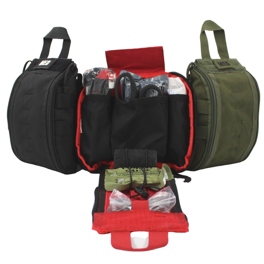 Luminary Wound Black Trauma Gunshot Kit Care