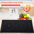 | Countertop Cooktop Portable Electric Cookware Induction Fry 2 and | Top Stove Steam, Burner Cook, Burner Most VAHIGCY Glass Ceramic Vertical Slow Simmer, Induction for 110V