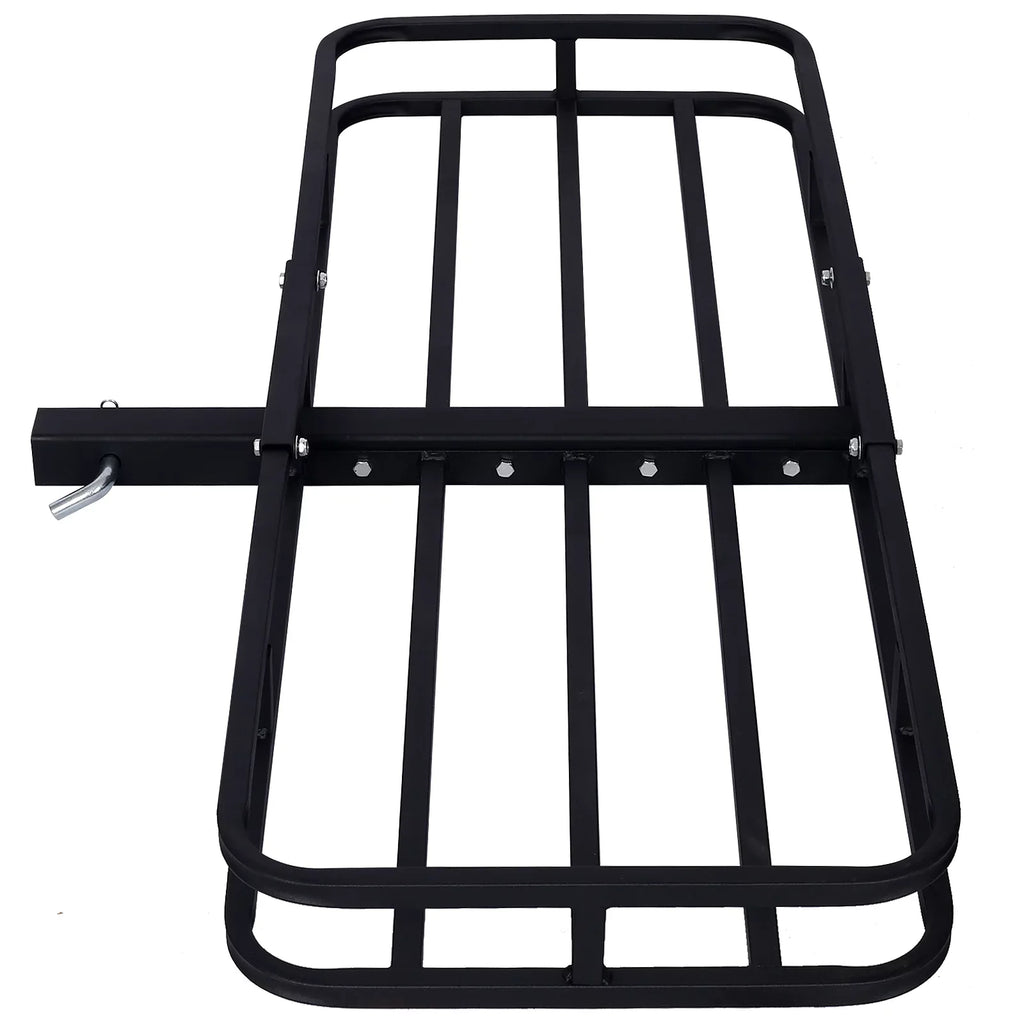 Hitch 2" Rack for Basket RV's, Luggage Cargo Cars Carrier, Vans, with Hitch Cargo - Steel 500-lb Rack Trucks, Mount Load Capacity, Rear Black Receiver SUV's,