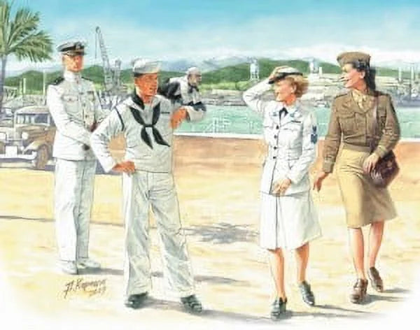 War: 1/35 Women/Men) at Women (2ea USN Waves