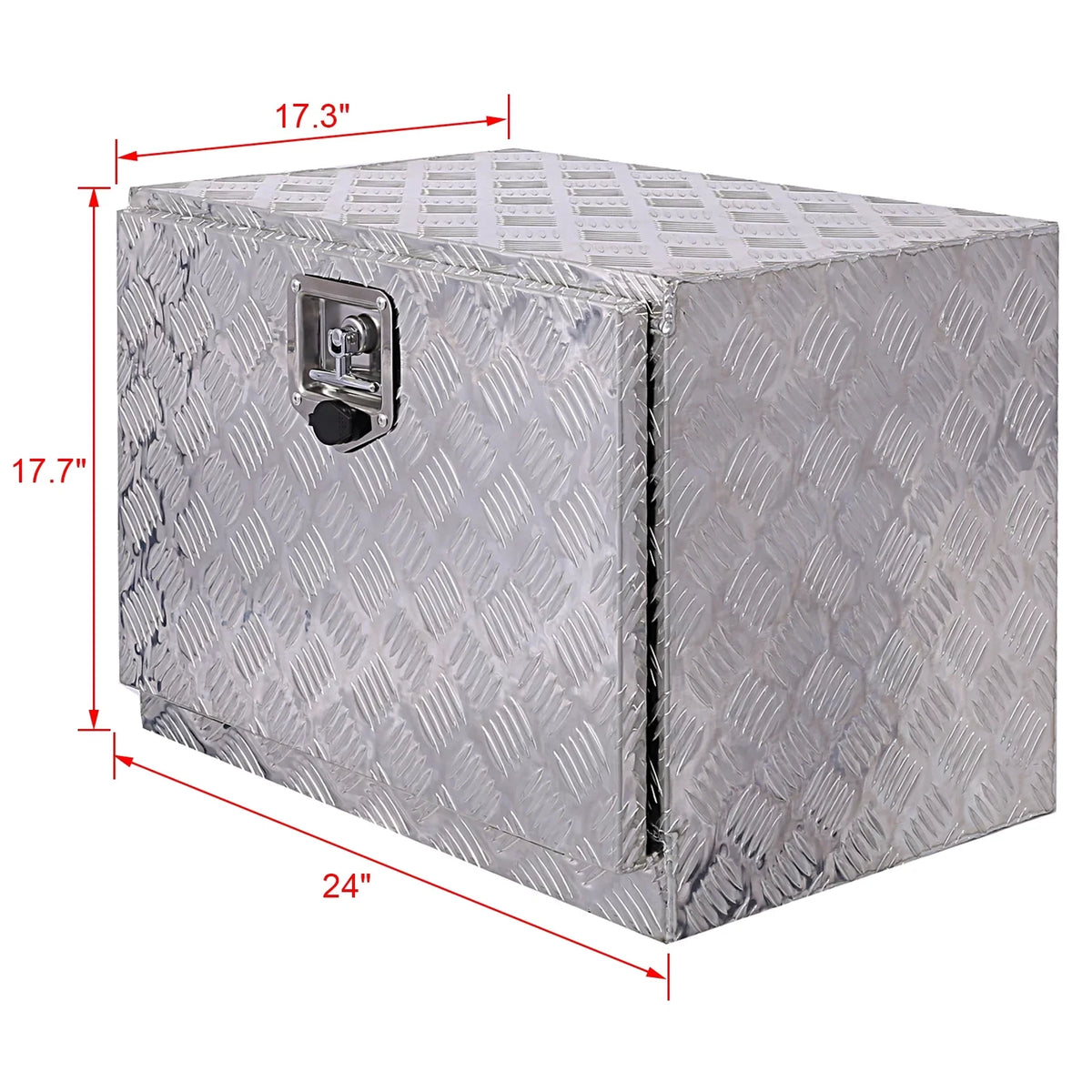 Tool Tool Trailer Underbody RV exterior Keys, Pickup Silver Box, Bed 24 inches Organizer, Jarbalai Box, Box Aluminum Lock Storage Box, Storage w/ Truck Tool