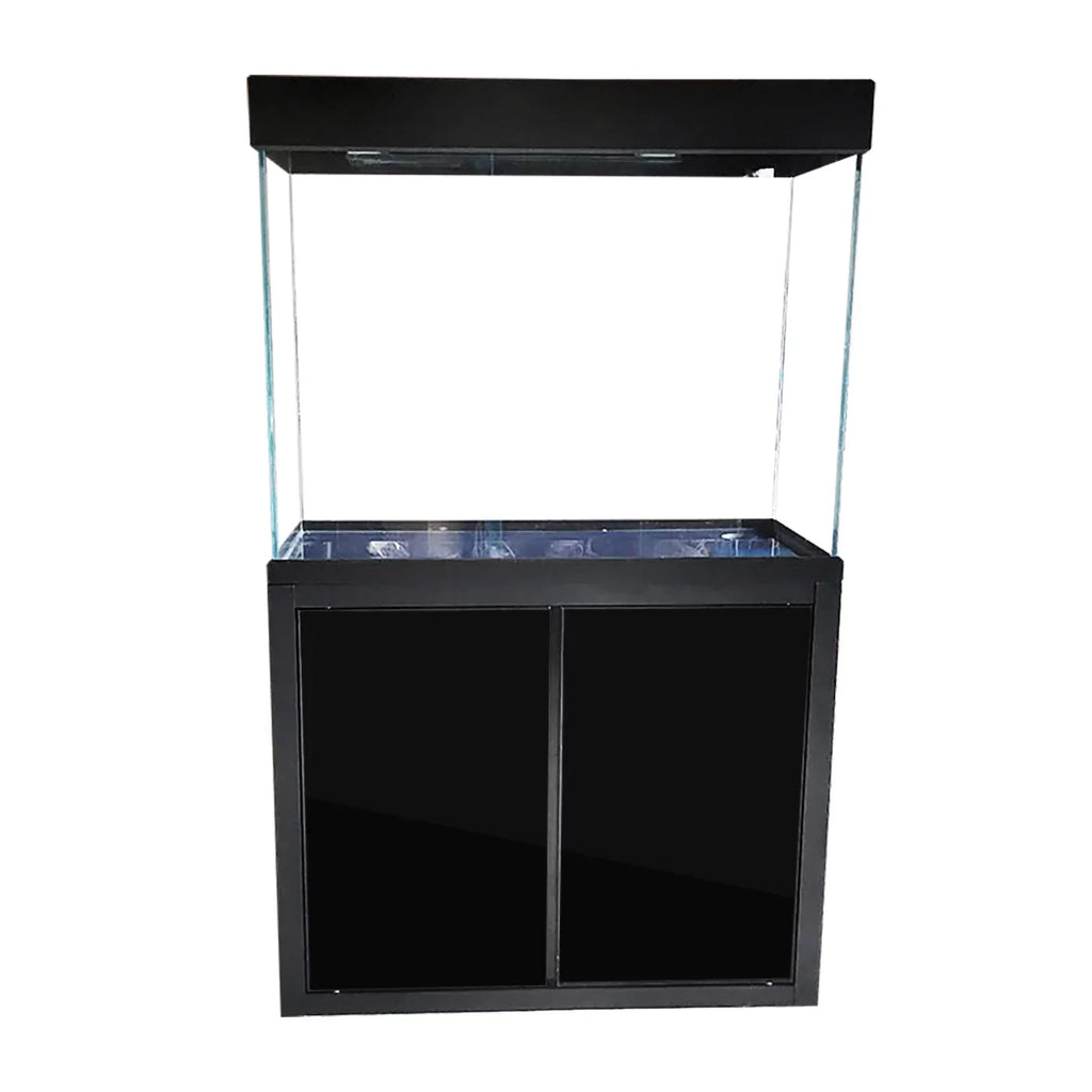 Tempered Aquarium 100 Gallon All-in-one Black Glass Aqua Dream