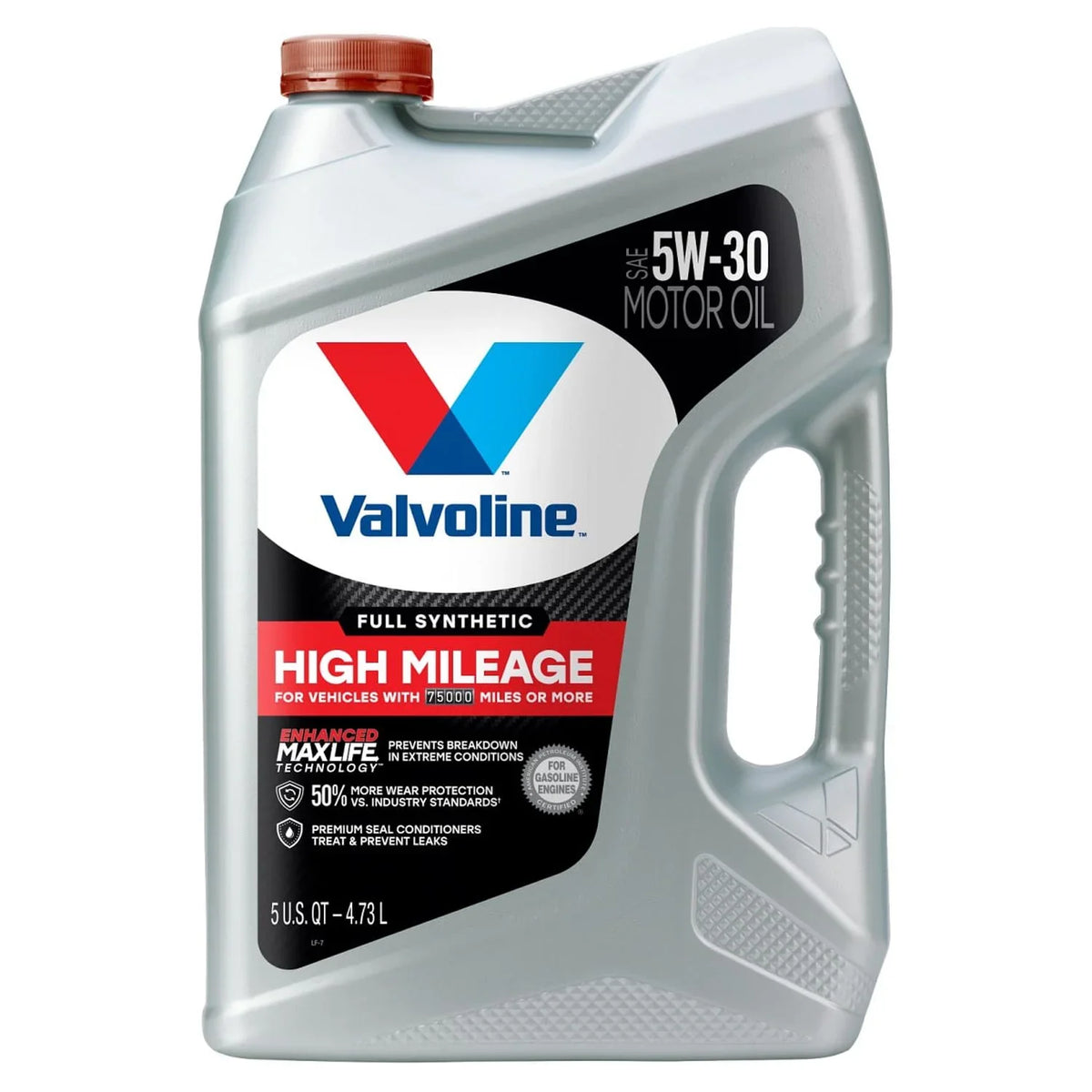 5 Mileage QT, Motor MaxLife 3 High Full Valvoline Oil 5W-30 Synthetic Case of