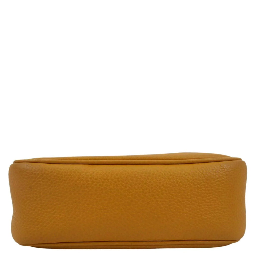 Soho Orange Crossbody Leather 308364 Disco Camera Bag Pre-owned