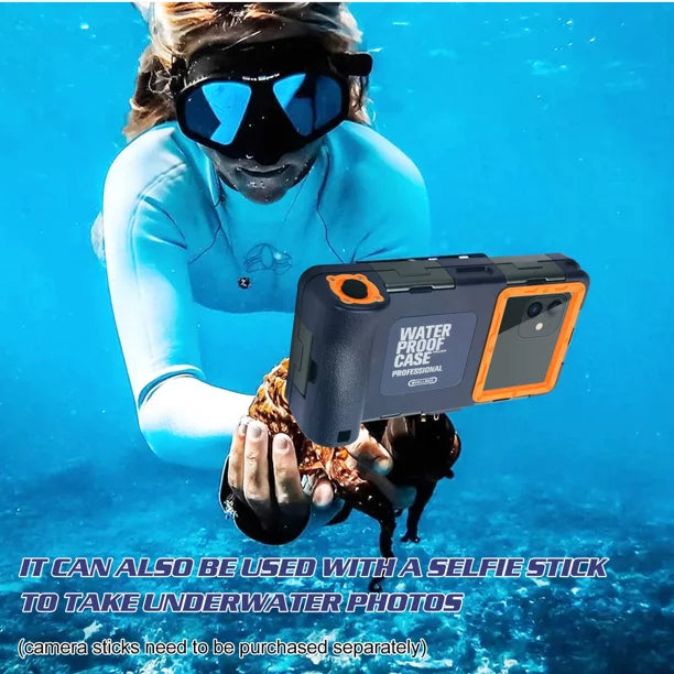 And Lanyard [15m/50ft] Surfing Swimming Diving to Case Inch Housing Photo 6.9 UrbanX for Phones Snorkeling Video Waterproof Premium Underwater Up Protective Professional LCD with Xperia all XZ