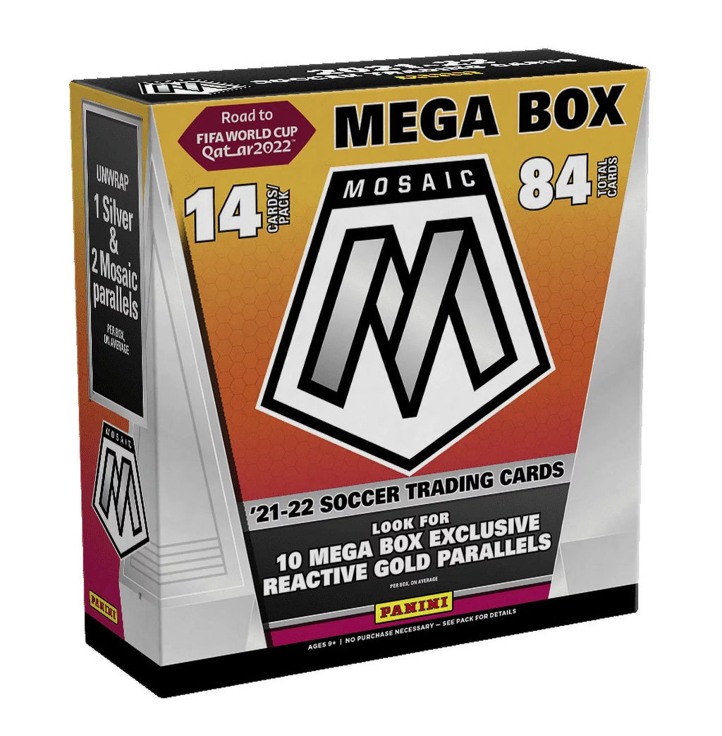 Cards Trading 2022 Road Mosaic World Mega Cup Panini to Box Soccer