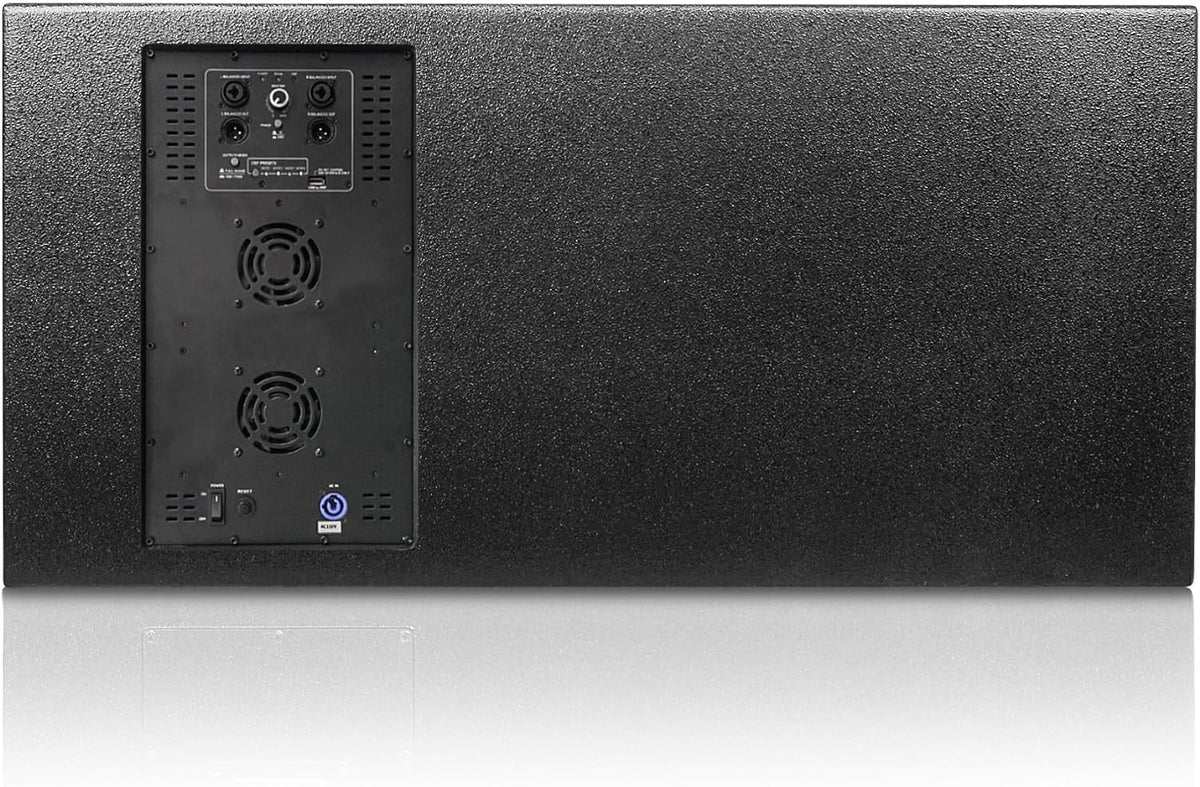 3200W Powered Dual Bars, (CARME-218SBPW) Series Concert, Town DSP, Reinforcement, Clubs, Plywood, with 4" Stages, 18" Coil, Subwoofer Class-D, Voice for Black PA/DJ Sound Birch CARME Bass 2-Channel