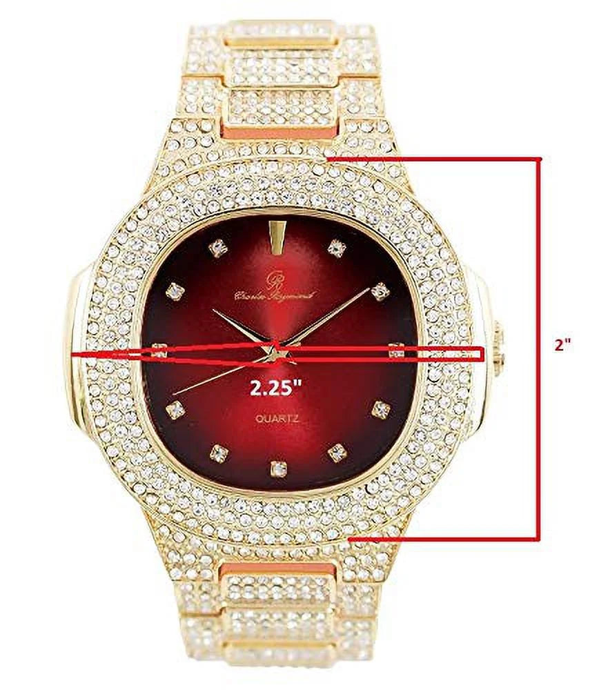 The and Blood for Watch Dance - Hip and Hop (Gld On Off Floor Bling'ed Red) ST10325/ST10364 Perfect King Couples Power Out Set His&Hers Queen Flaunt to