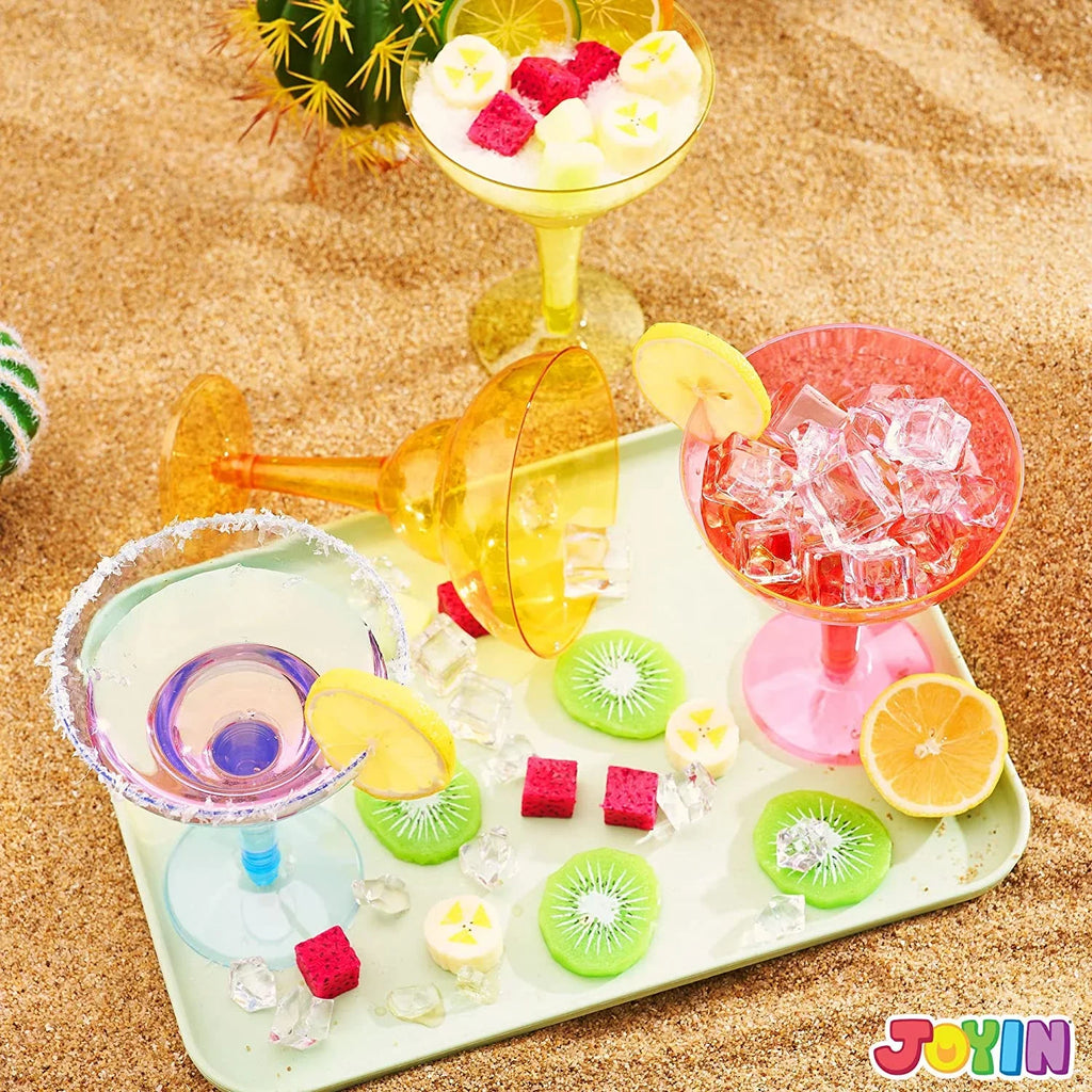 Party Fiesta JOYIN Margarita Taco Theme oz Party Pcs Cups De Glasses Margarita Cinco Mexican Fun,Plastic Mayo Decorations,12 Supplies Cinco Decoration De Party Plastic 48 for Glasses Mayo