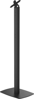 Floor with and Profile Thin FEIRO ADD-CHKB Base Plate VESA (Black) Stand Premium