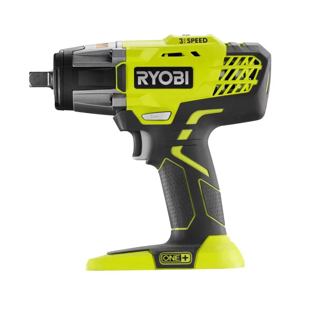 Impact 1/2 18-Volt Cordless (Tool-Only) ONE+ in. Wrench P261 3-Speed Ryobi