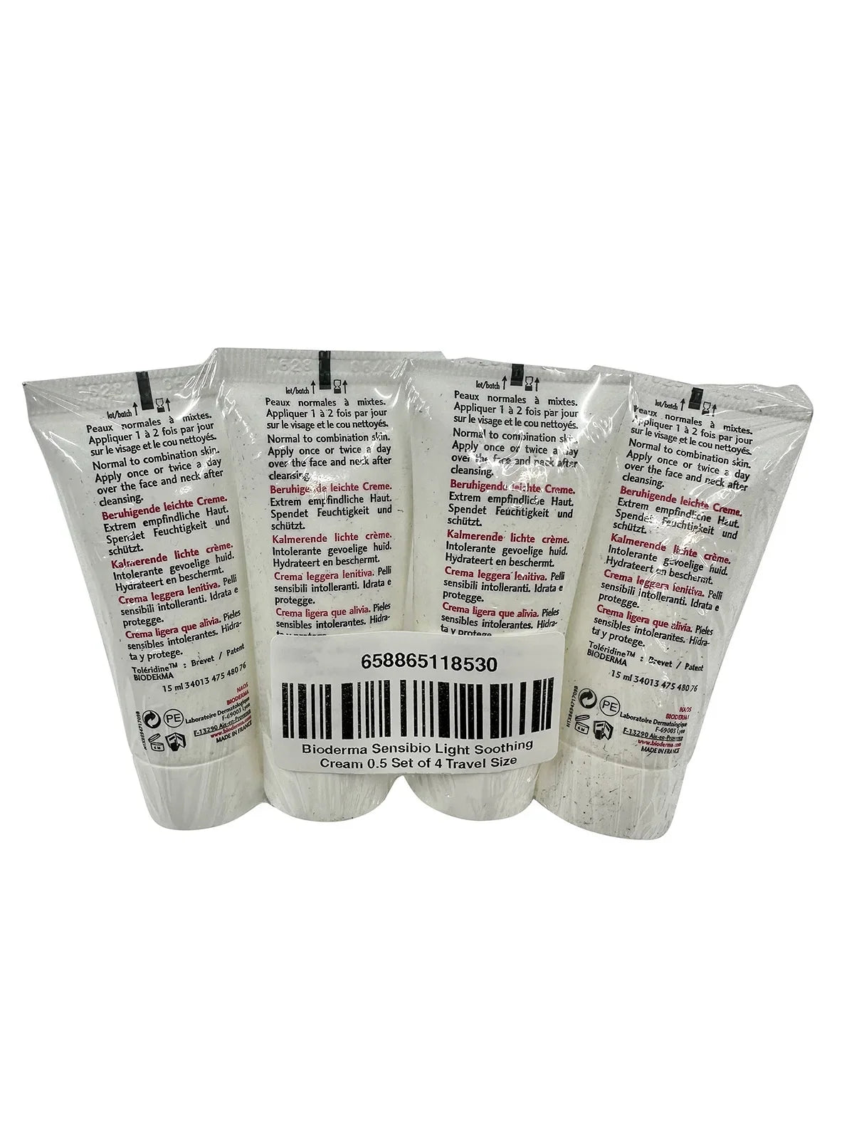 dimension Types Sensibio Cream Bioderma Travel Skin Soothing 0.5 4 Light All of oz Set