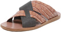 M Metallic Sliders 7 Brunello - Cucinelli Lizard-Effect / Sandal Women's Leather Snake Black