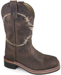 Smoky Western Logan Toddler Mountain Leather Boots