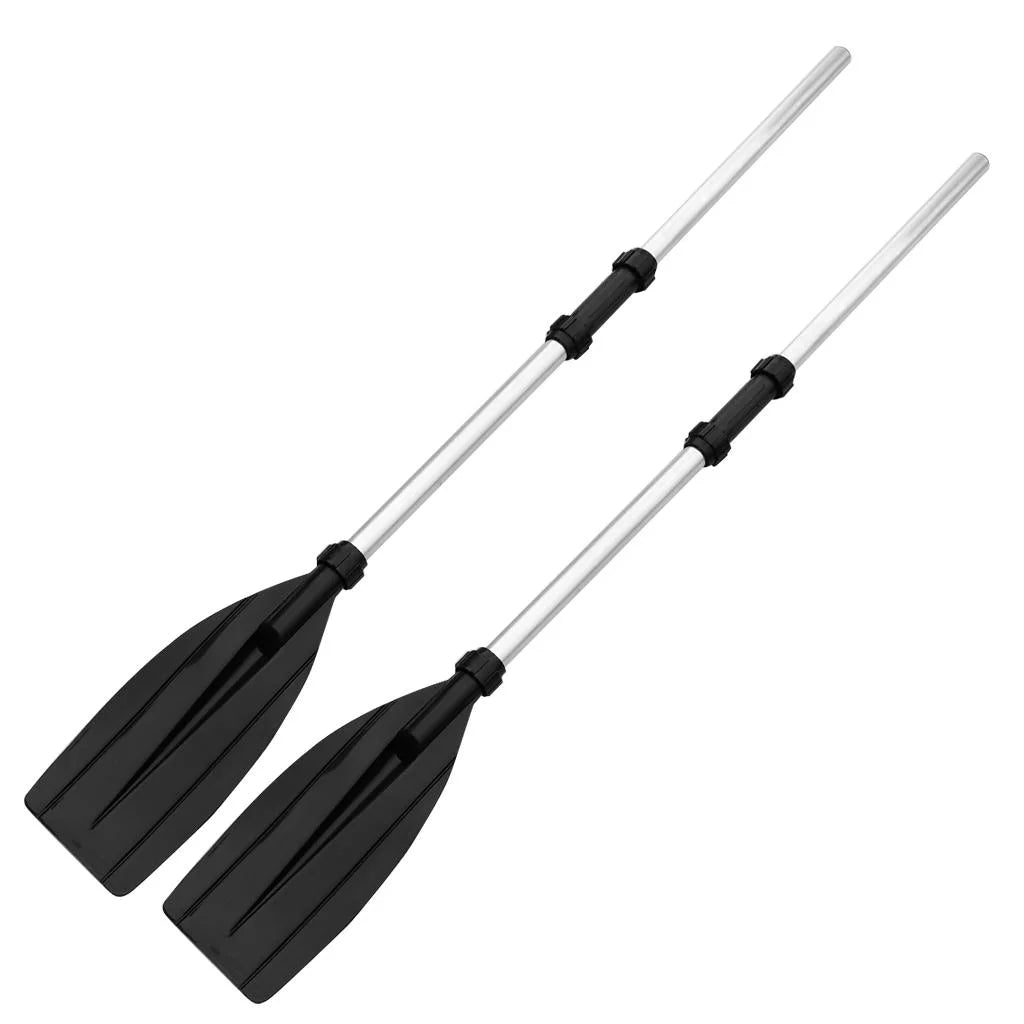 49.6 Oars Kayaks Alloy 1 Inflatable inches Boat Duty - Rubber for Canoe Dinghy Pair Lightweight Aluminum Raft Heavy