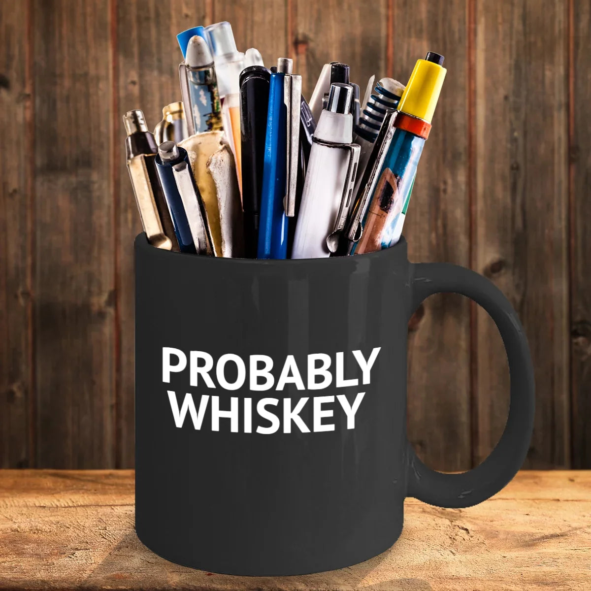 Porcelain Quotes Mug, Coffee Probably Funny Black Oz Coffee lover Coffee Mug- Mug, Alcohol Coffee Whiskey Whiskey, Whiskey Addict Mug 11 Lover Mug